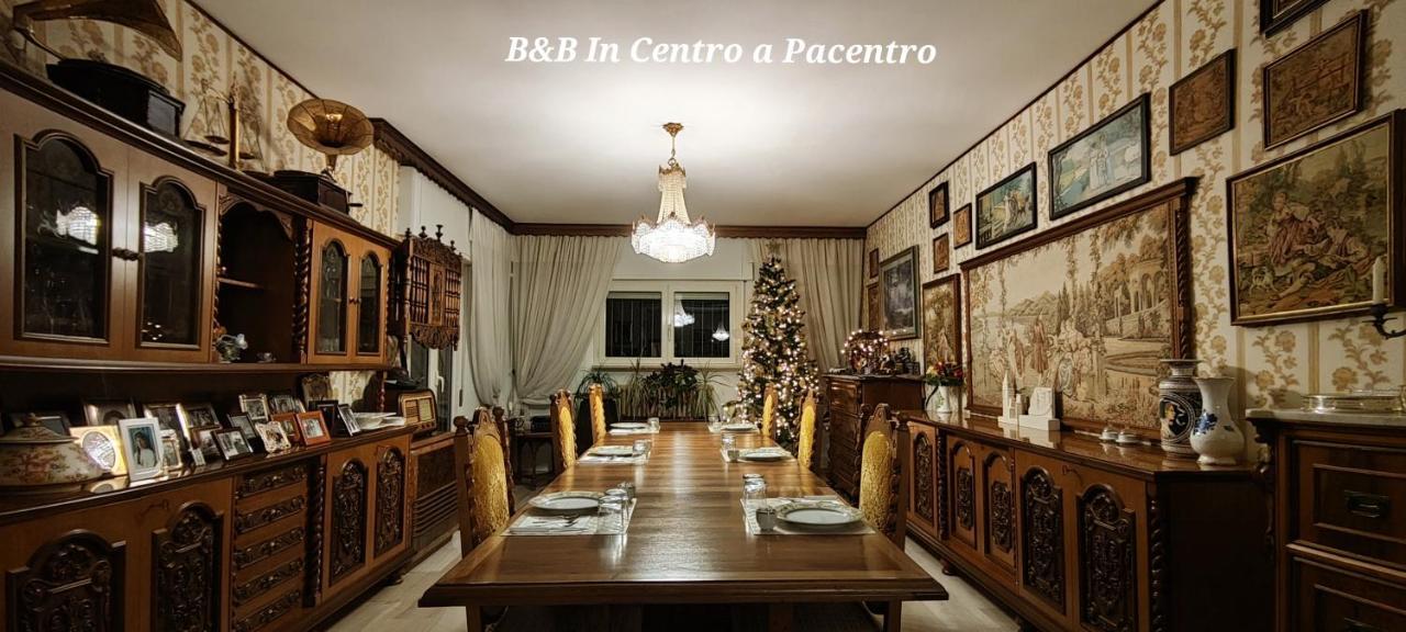 帕琴特罗中心住宿加早餐旅馆 Pacentro 外观 照片